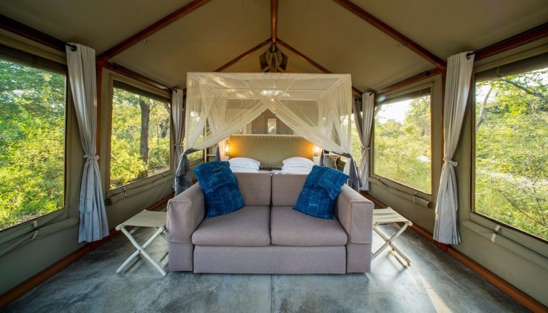 Mushara Bush Camp - Inside the tents
