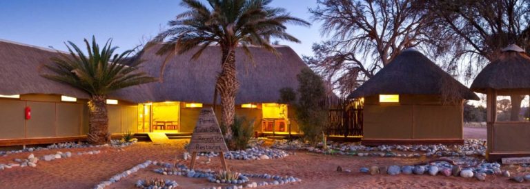 Sesriem Campsite is a famous attraction in Namibia's Namib-Naukluft Reserve